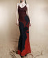 Flower Gradient Dress